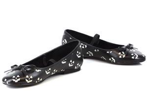 Glow in the Dark Pumpkin Ballet Flat Child Shoes Glow in the Dark Pumpkin Ballet Flat Child Shoes