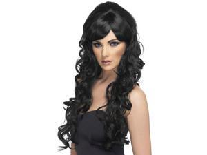 Pop Starlet (Black) Adult Wig - One-Size Pop Starlet (Black) Adult Wig - One-Size