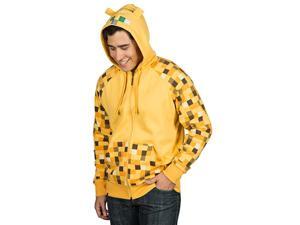 Adult Minecraft Ocelot Premium Zip-up Hoodie - Large Adult Minecraft Ocelot Premium Zip-up Hoodie - Large