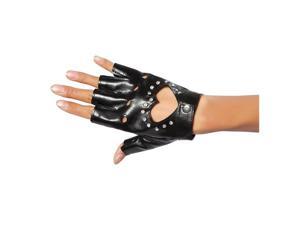 Black Glove with Heart and Stones - Halloween Costumes Black Glove with Heart and Stones - Halloween Costumes