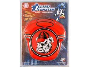 Georgia Bulldogs Jersey Coaster Set Georgia Bulldogs Jersey Coaster Set