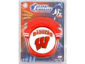 Wisconsin Badgers Jersey Coaster Set Wisconsin Badgers Jersey Coaster Set