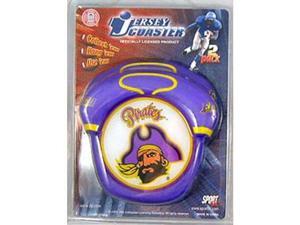 East Carolina Pirates Jersey Coaster Set East Carolina Pirates Jersey Coaster Set