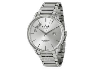 Edox Les Vauberts Day Date Automatic Men's Automatic Watch 83011-3B-AIN Edox Les Vauberts Day Date Automatic Men's Automatic Watch 83011-3B-AIN