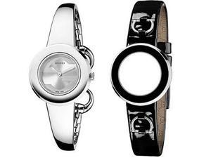 Gucci Steel Gift Set Bangle Ladies Watch YA129502 Gucci Steel Gift Set Bangle Ladies Watch YA129502