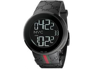 Gucci I-Gucci 114 Mens Digital Watch YA114207 Gucci I-Gucci 114 Mens Digital Watch YA114207