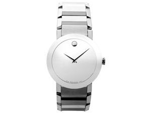 Movado Sapphire Silver Mirror Mens Watch 0606093 Movado Sapphire Silver Mirror Mens Watch 0606093