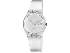 Swatch Snowcovered White Unisex Watch GK733 Swatch Snowcovered White Unisex Watch GK733