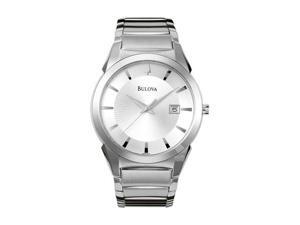 Bulova Silver DIal Stainless Steel Mens Watch 96B015 Bulova Silver DIal Stainless Steel Mens Watch 96B015