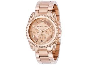 Michael Kors Blair Rose Gold-tone Chronograph Ladies Watch MK5263 Michael Kors Blair Rose Gold-tone Chronograph Ladies Watch MK5263