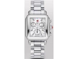 Michele Signature Deco Non-Diamond Diamond Chrono Dial Ladies Watch MWW06P000101 Michele Signature Deco Non-Diamond Diamond Chrono Dial Ladies Watch MWW06P000101