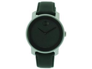 Movado Bold Aluminum Leather Unisex Watch 3600072 Movado Bold Aluminum Leather Unisex Watch 3600072