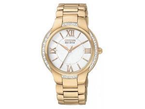 Citizen Eco-Drive Ciena Gold-Tone Ladies Watch EM0093-59A Citizen Eco-Drive Ciena Gold-Tone Ladies Watch EM0093-59A