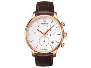 Tissot Tradition Classic Chronograph Rose Gold-plated Mens Watch T0636173603700 Tissot Tradition Classic Chronograph Rose Gold-plated Mens Watch T0636173603700