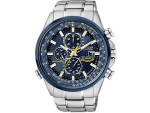 Citizen Mens Chronograph A-T Eco Drive World Time Oversized AT8020-54L Watch Citizen Mens Chronograph A-T Eco Drive World Time Oversized AT8020-54L Watch