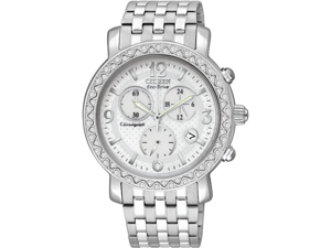 Citizen Eco-Drive Swarovski Crystal Chronograph Ladies Watch FB1290-58A Citizen Eco-Drive Swarovski Crystal Chronograph Ladies Watch FB1290-58A