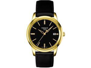 Tissot Classic Dream Black Dial Black Leather Mens T0334103605101 Tissot Classic Dream Black Dial Black Leather Mens T0334103605101