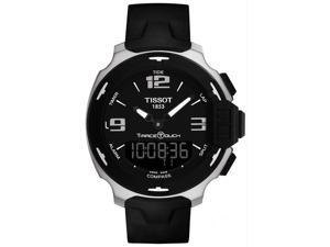 Tissot T-Race Analog Digital Black Rubber Mens Watch T0814201705701 Tissot T-Race Analog Digital Black Rubber Mens Watch T0814201705701