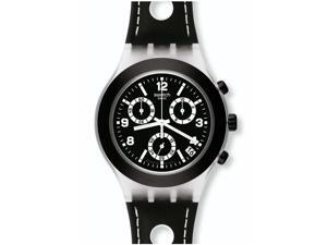 Swatch Black Cup Chronograph Plastic Mens Watch SVCK4072 Swatch Black Cup Chronograph Plastic Mens Watch SVCK4072