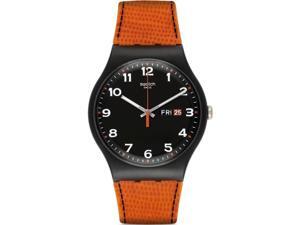 Swatch Originals Faux Fox Black Dial Unisex Watch SUOB709 Swatch Originals Faux Fox Black Dial Unisex Watch SUOB709