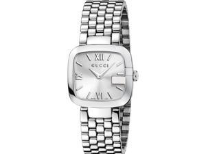 Gucci G-Gucci Silver Dial Stainless Steel Ladies Watch YA125411 Gucci G-Gucci Silver Dial Stainless Steel Ladies Watch YA125411