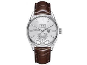 Tag Heuer Carrera Calibre 8 Silver Dial Brown Leather Mens Watch WAR5011.FC6291 Tag Heuer Carrera Calibre 8 Silver Dial Brown Leather Mens Watch WAR5011.FC6291