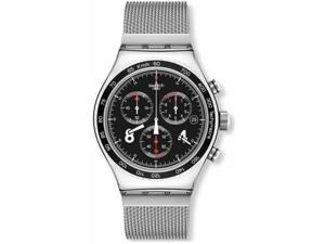 Swatch Blackie Chronograph Mens Watch YVS401GB Swatch Blackie Chronograph Mens Watch YVS401GB