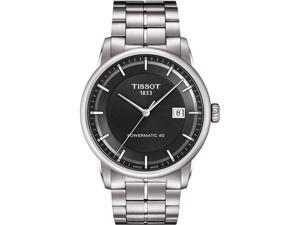 Tissot Luxury Automatic Anthracite Dial Stainless Steel Mens Watch T0864071106100 Tissot Luxury Automatic Anthracite Dial Stainless Steel Mens Watch T0864071106100