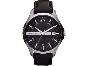Armani AX2101 AX Exchange Whitman Black Dial Black Leather Men‘s Watch Armani AX2101 AX Exchange Whitman Black Dial Black Leather Men‘s Watch