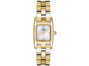 Tissot T3 Gold-Tone Ladies Watch T0421093311700 Tissot T3 Gold-Tone Ladies Watch T0421093311700