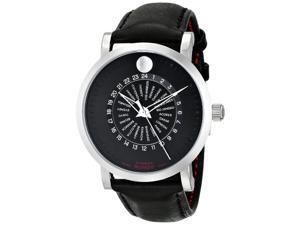 Movado Red Label Automatic Leather Mens Watch 0606697 Movado Red Label Automatic Leather Mens Watch 0606697