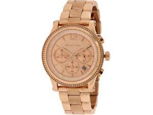 Michael Kors Heidi Crystal Rose Gold-Tone Chronograph Ladies Watch MK6064 Michael Kors Heidi Crystal Rose Gold-Tone Chronograph Ladies Watch MK6064