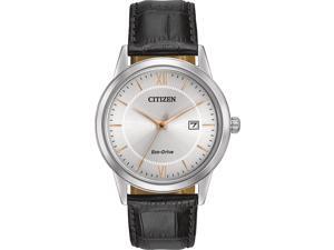 Citizen Eco-Drive Leather Mens Watch AW1236-03A Citizen Eco-Drive Leather Mens Watch AW1236-03A