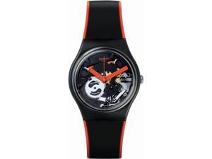 Swatch RED FRAME Unisex Watch GB290 Swatch RED FRAME Unisex Watch GB290