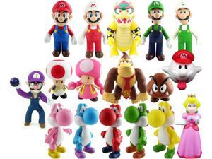 Super Mario Bros PVC Figure Collectors Set of 17 Super Mario Bros PVC Figure Collectors Set of 17