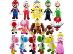 Super Mario Bros PVC Figure Collectors Set of 16 Super Mario Bros PVC Figure Collectors Set of 16