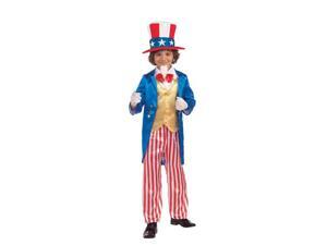 Deluxe Uncle Sam Patriotic Child Costume Deluxe Uncle Sam Patriotic Child Costume
