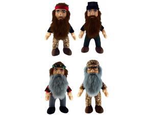 Duck Dynasty 13" Plush With Sound Set Of 4 Duck Dynasty 13" Plush With Sound Set Of 4
