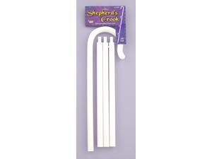 White Shepherd's Crook Hook Little Bo Peep Costume Prop Accessory White Shepherd's Crook Hook Little Bo Peep Costume Prop Accessory