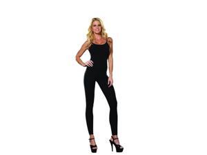 Black Cotton Spandex Basic Unitard Costume Accessory Medium/Large 8-14 Black Cotton Spandex Basic Unitard Costume Accessory Medium/Large 8-14