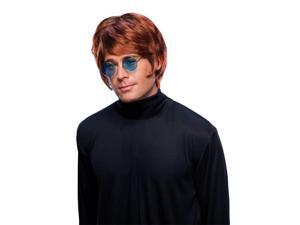 Pop Star 60'S Style Adult Costume Brown Wig Pop Star 60'S Style Adult Costume Brown Wig