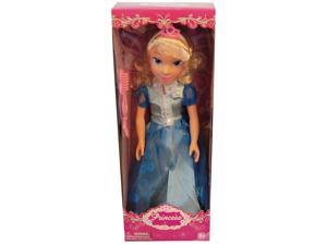 19" Princess Doll In Two Tone Blue Dress (Cinderella Like) 19" Princess Doll In Two Tone Blue Dress (Cinderella Like)