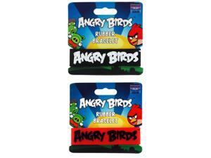 Angry Birds Rubber Bracelet: Assorted Angry Birds Rubber Bracelet: Assorted