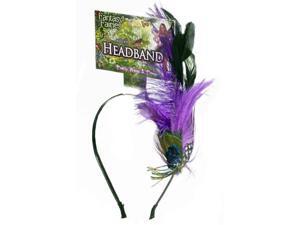 Spring Fairy Peacock Feather Headband Costume Accessory Spring Fairy Peacock Feather Headband Costume Accessory