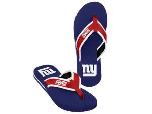 New York Giants NFL Mens Team Color Contour Flip Flops X-Large (12-13) New York Giants NFL Mens Team Color Contour Flip Flops X-Large (12-13)