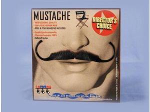 Aristocrat Grey Real Human Hair Adult Costume Moustache Aristocrat Grey Real Human Hair Adult Costume Moustache