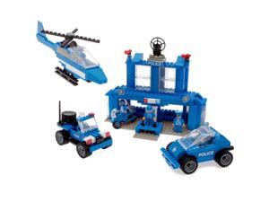 Best Lock Construction Toys 450 Piece: Police Station Best Lock Construction Toys 450 Piece: Police Station