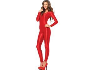 Red Spandex Catsuit Adult Costume Small Red Spandex Catsuit Adult Costume Small