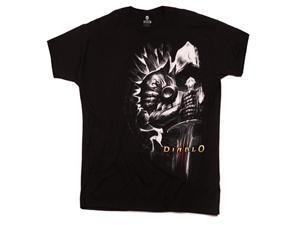 Diablo III Tyrael Side View T-Shirt Black Small Diablo III Tyrael Side View T-Shirt Black Small