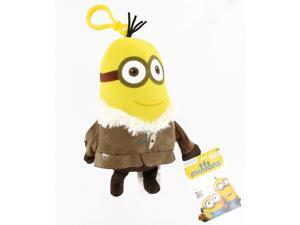 Minion Movie 5" Clip On Plush: Tall Winter Minion (2 Eyes) Minion Movie 5" Clip On Plush: Tall Winter Minion (2 Eyes)
